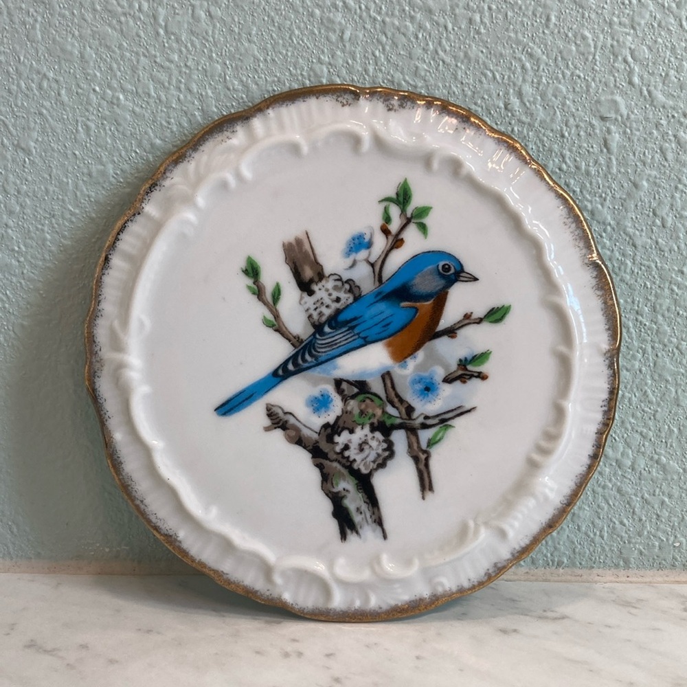 Chadwick Porcelain BlueBird Decor Plate